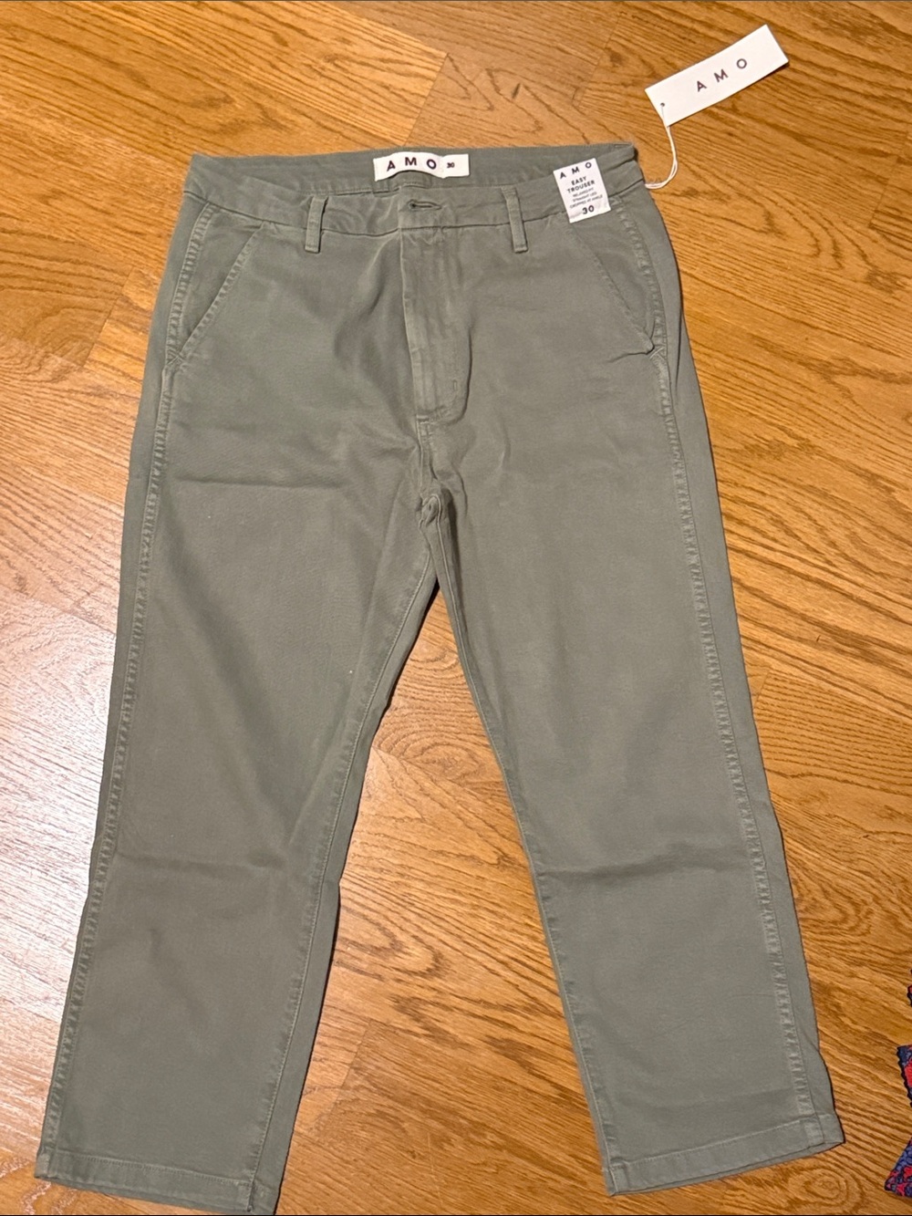 BNWT - AMO Women’s Olive Utility Chinos- size 30